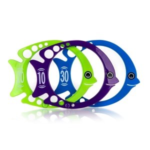 Sportwell Zestaw pierścieni do nurkowania Fish, 3szt.