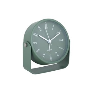 Karlsson 5989GR budzik design zielony, średnica 12cm