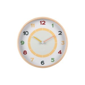 Zegar ścienny Karlsson 5962MC żółty, średnica 25cm