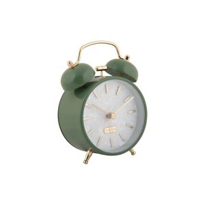 Karlsson 6009DG designerski budzik zielony,średnica 12 cm