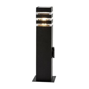 Rabalux 77122 kolumna zewnętrzna z gniazdem Ankara, E27, 1x maks. 12 W, IP44
