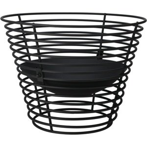 Metalowy kominek Modesto, 53 x wys. 40 cm