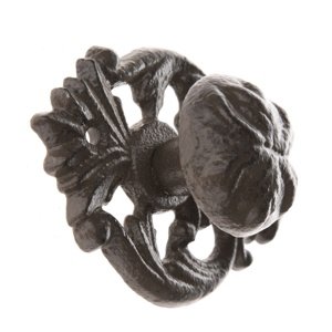 Żeliwny uchwyt Lidar czarny, 11 x 7 cm