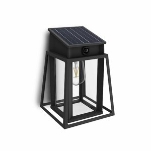 Philips Lysin UltraEfficient solarna oprawa LED zczujnikiem, czarna, 3,2 W, 500 lm, 4000 K