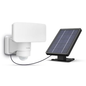 Philips Tylus UltraEfficient Security solar LEDreflektor, czujnik, biały, 6 W, 1000/50 lm, 5000 K