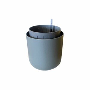 Plastia Doniczka samonawadniająca Tolita Air szary, śr. 16 cm, śred. 16 cm