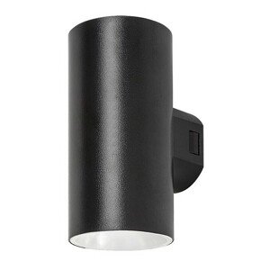 Rabalux 77155 zewnętrzna oprawa ścienna LED Urfa,18W, IP65, czarna, 16 cm