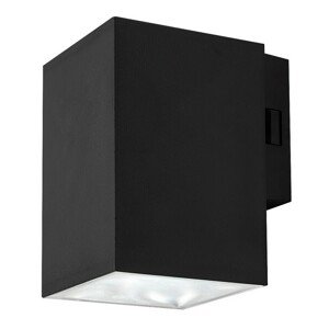Rabalux 77156 zewnętrzna oprawa ścienna LED Urfa,9W, IP65, czarna, 11,5 cm