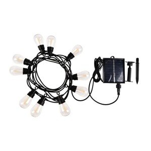 Rabalux 77165 zewnętrzny solarny łańcuch dekoracyjny LED Zirc, 3,6 W, 2700 K, 35 lm, IP44