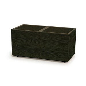 Doniczka MADERA CASE ECO WOOD 77 cm, ciemnobrązowy, M