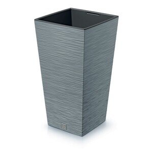 Doniczka FURU SQUARE 24 cm, szary, 24 cm