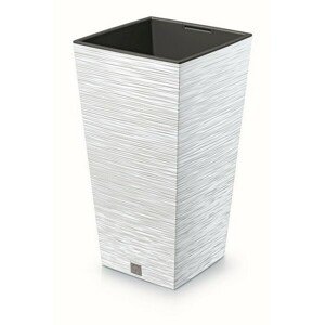 Doniczka FURU SQUARE 39,5 cm, biały, 39 cm