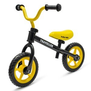 Baby Mix Rowerek biegowy Traveller, czarny