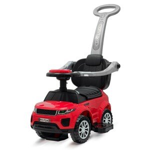 Baby Mix Odpychacz grający dla dzieci z prowadnicą SUV 3w1 Prime, czerwony