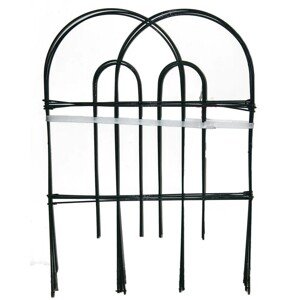 Ogrodzenie ogrodowe 60 cm x 3 m, zielone