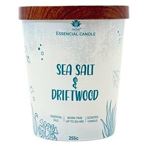 Arome Świeca w szkle z metalową pokrywką 255 g Sea salt & Driftwood
