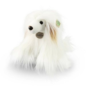 Rappa Pluszowy chiński pies grzywacz - łabędź, 30 cm ECO - FRIENDLY