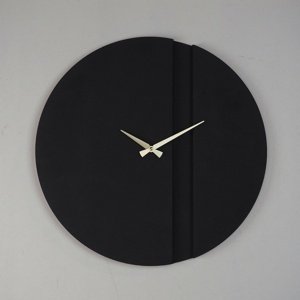 Zegar ścienny Block APS096, Black, 46 x 46 cm
