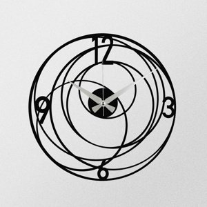 Zegar ścienny Magic S027 Black, 48 x 48 cm