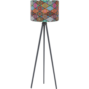 Lampa podłogowa Mandala 136, szary