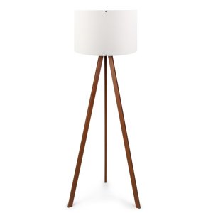 Lampa podłogowa AYD-1528 Biały Brąz