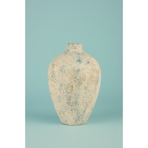 Wazon ceramiczny YL743 Ferrara patyna, beżowy