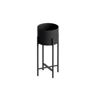 Metalowy stojak na kwiaty GED-026, Mono black