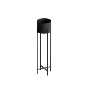 Metalowy stojak na kwiaty GED-025 Loft czarny