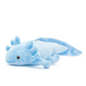 Baby Mix Pluszowa zabawka Axolotl niebieska, 45 cm