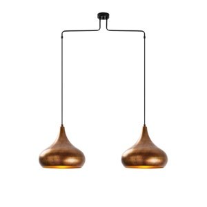 Lampa wisząca Muba - 11551, miedziana