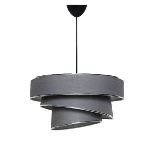 Lampa wisząca Couper - antracyt, srebrna