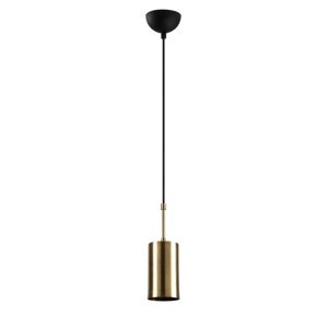 Lampa wisząca Kem - 6396, złota-czarna