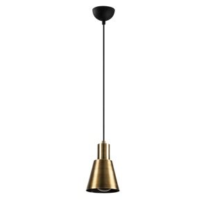 Lampa wisząca Kem - 6361, złota-czarna
