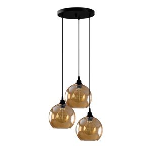 Lampa wisząca Gold - 021, złota-czarna