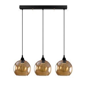 Lampa wisząca Horizont Gold - 022, złoto-czarna