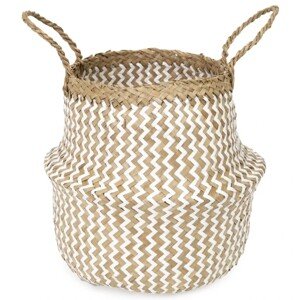 Compactor Naturalny koszyk z trawy morskiej i papieru Belly S, składany, 27 x 26 cm, S