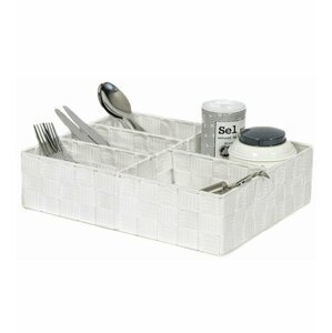 Compactor Organizer na pranie i dodatki TEX 32 x 25 x 8 cm, białe