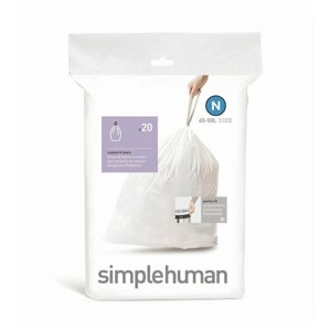 Simplehuman Worki do kosza na śmieci N 45-50 l, 20 szt.