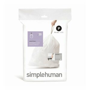 Simplehuman Worki do kosza na śmieci P 50-60 l, 20 szt.