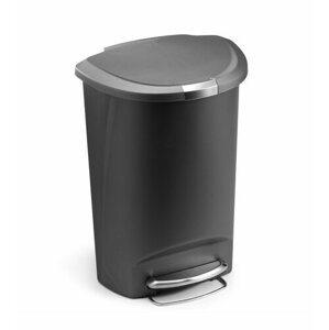 Simplehuman Pedałowy kosz na śmieci 50 l, szary
