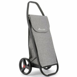 Torba na zakupy Rolser Trolley Com Tweed 8 BlackTube, szara