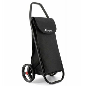 Torba na zakupy Rolser Trolley Com Tweed 8 BlackTube, czarna