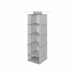 Compactor wiszący organizer na buty i ubrania Boston, 30 x 30 x 105 cm