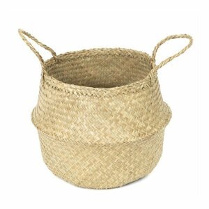 Compactor Koszyk do przechowywania z trawy morskiej Belly, 35 x 32 cm, naturalny, M