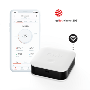Mill Inteligentny miernik jakości powietrza z Wi-Fi