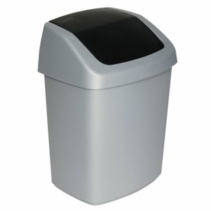Curver Kosz na śmieci Swing 15 L,  szary, 15 l