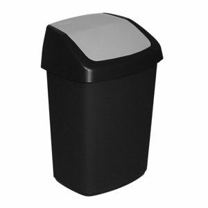 Curver Kosz na śmieci Swing 25 L, czarny, 25 l