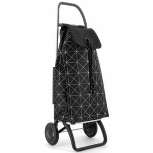 Rolser Torba na zakupy na kółkach I-Max Star 2,czarno-biała