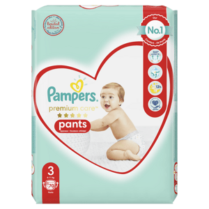 Pampers Pieluchomajtki Premium Care 70 sztuk,rozmiar 3