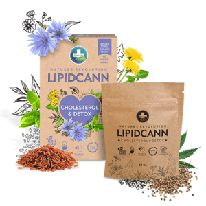Annabis Lipidcann Cholesterol & Detox, 60 tabletek
